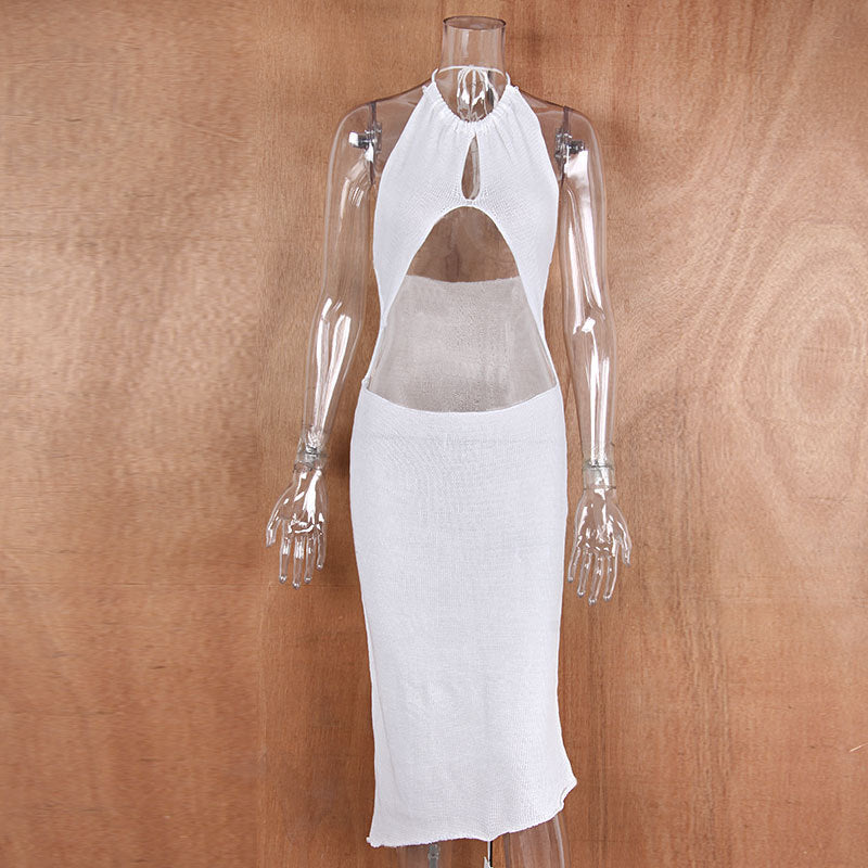 Strappy Open Back Beach Dress