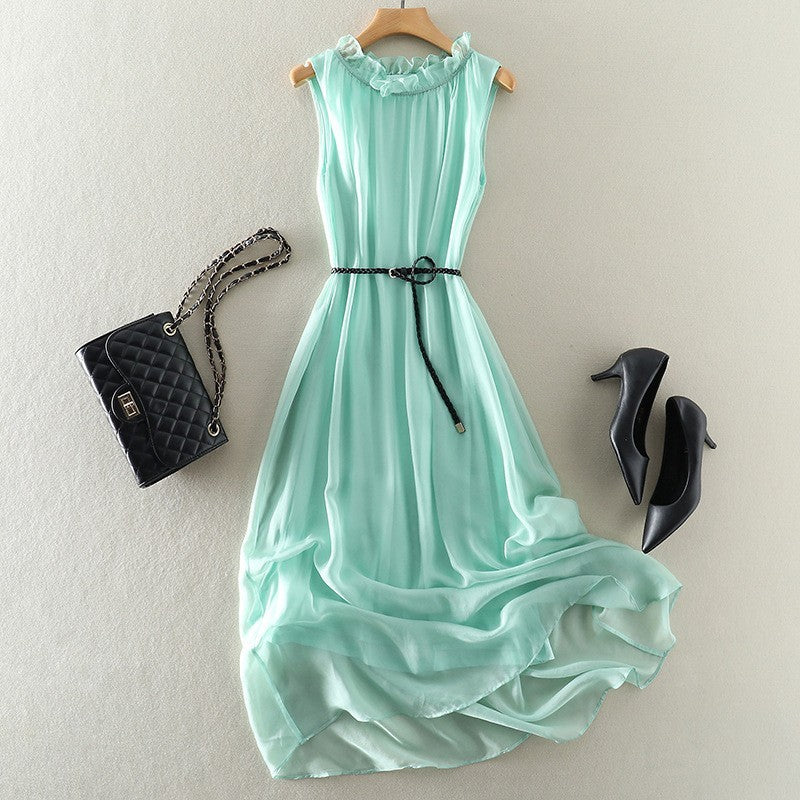 Sleeveless Holiday Vest Dress