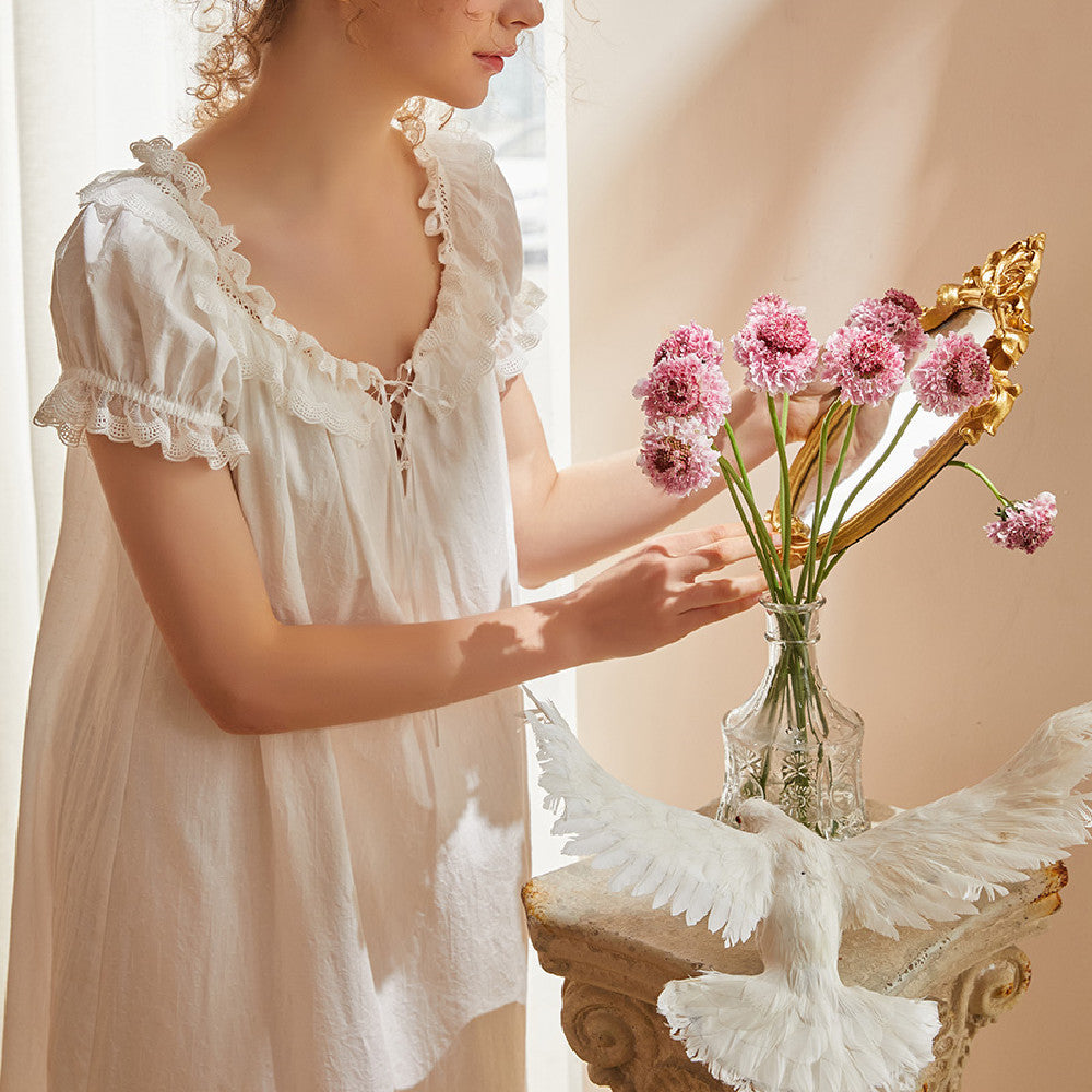 Short Sleeve Cotton Pajama Set