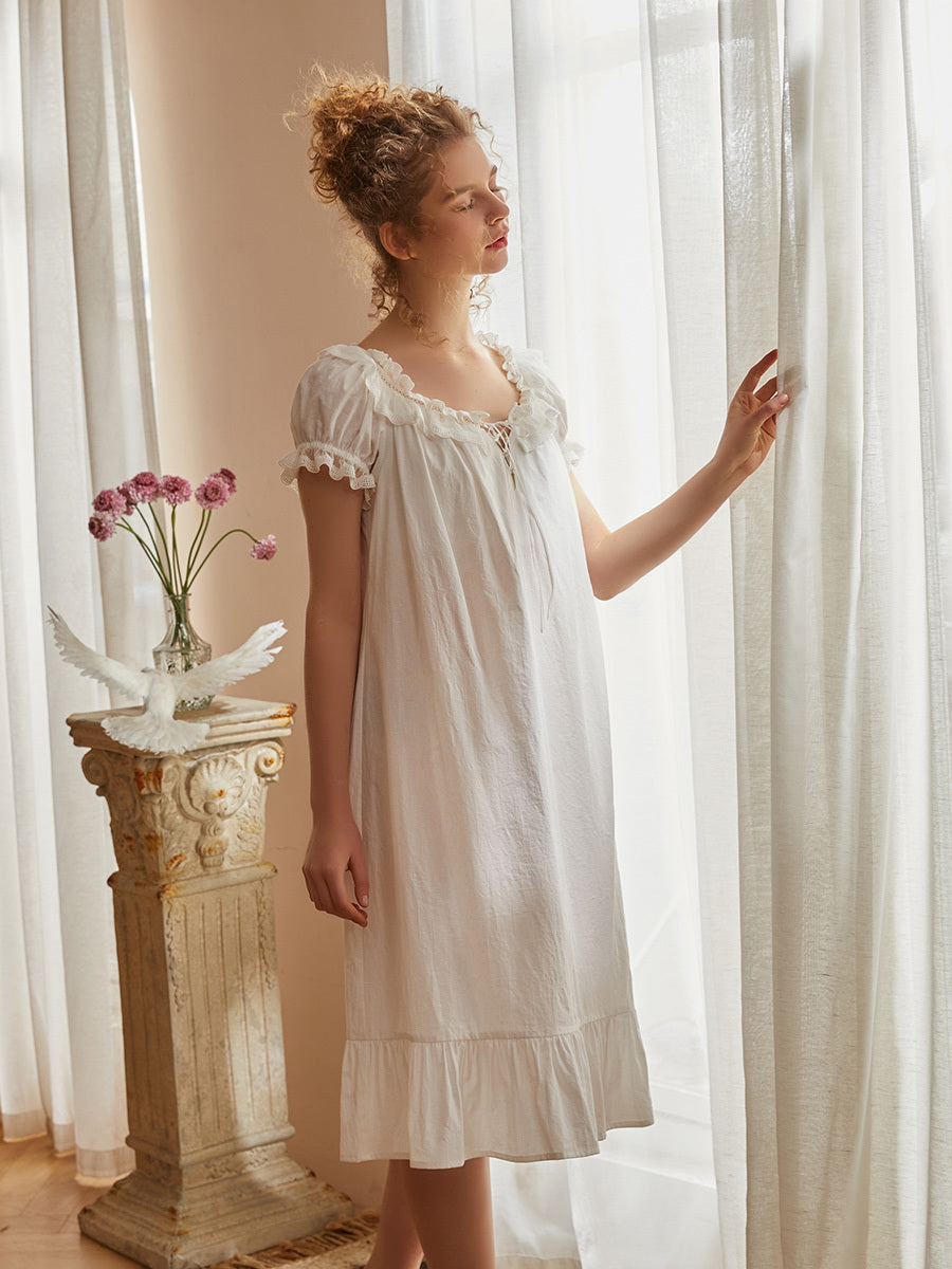Short Sleeve Cotton Pajama Set