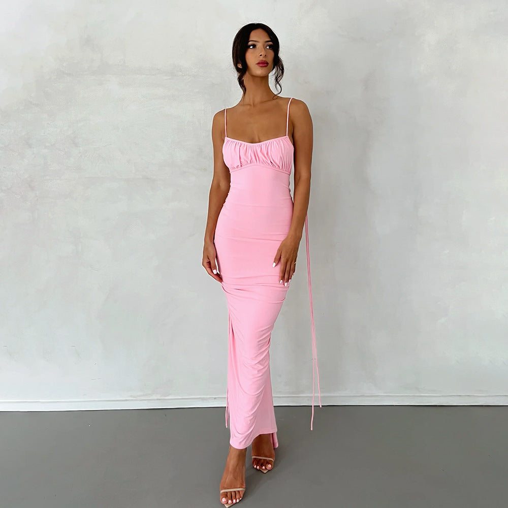 Open Back Slip Nightdress