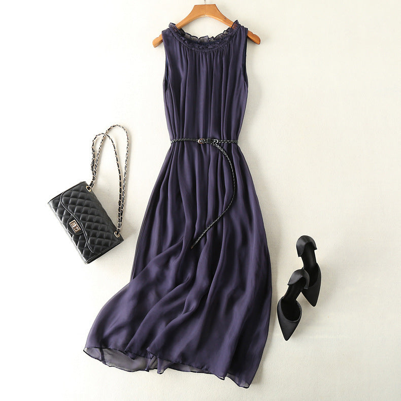 Sleeveless Holiday Vest Dress