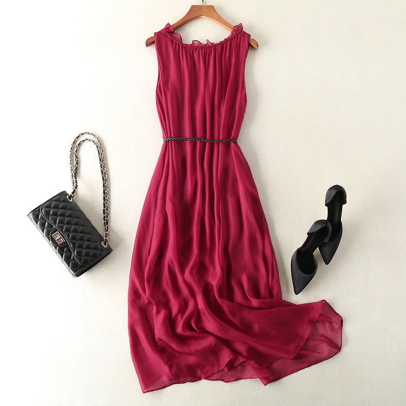 Sleeveless Holiday Vest Dress