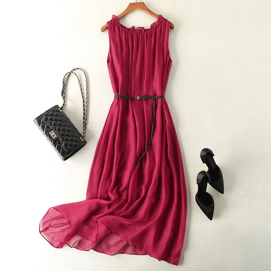 Sleeveless Holiday Vest Dress