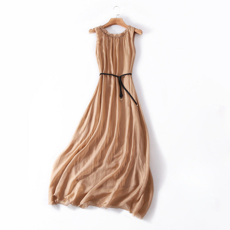 Sleeveless Holiday Vest Dress