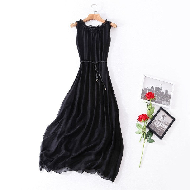 Sleeveless Holiday Vest Dress