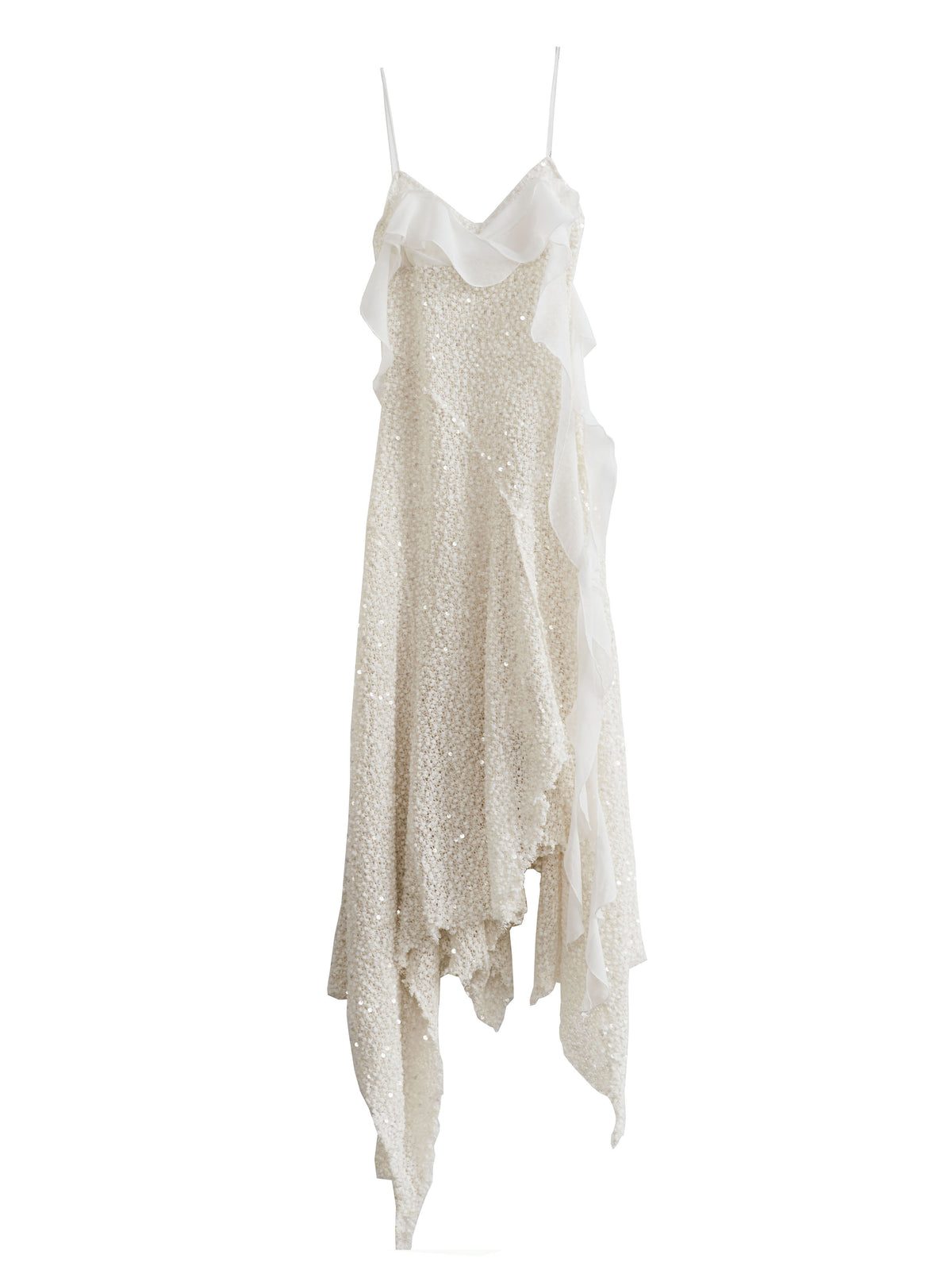 Galaxy Ruffle Strappy Dress