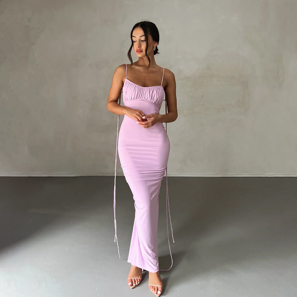 Open Back Slip Nightdress