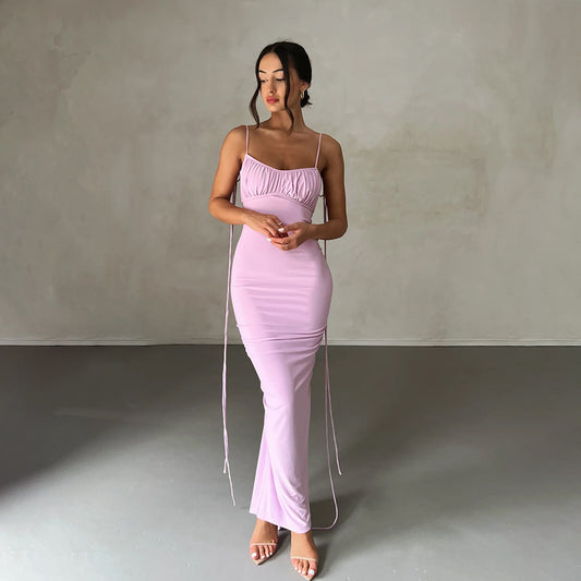 Open Back Slip Nightdress